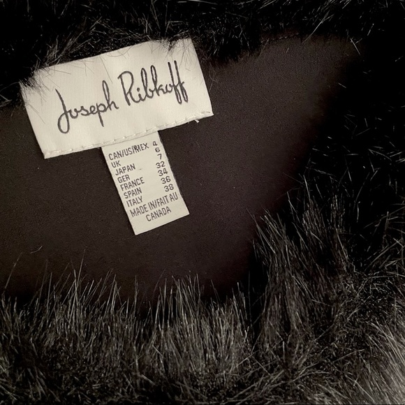 ✨Faux Fur Neck Audrey Hepburn Style Party Top✨ - Picture 4 of 8